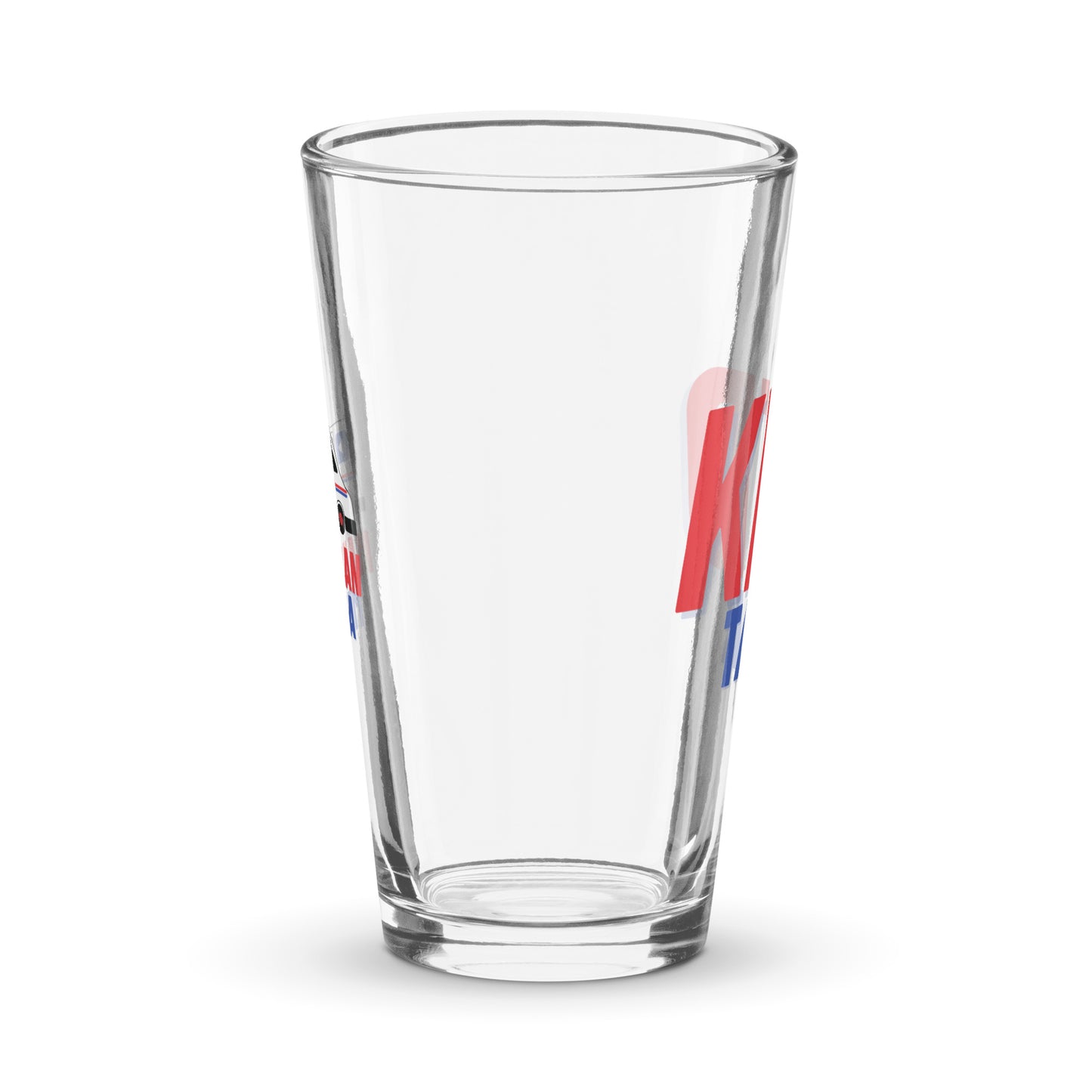 KED Talk pint glass