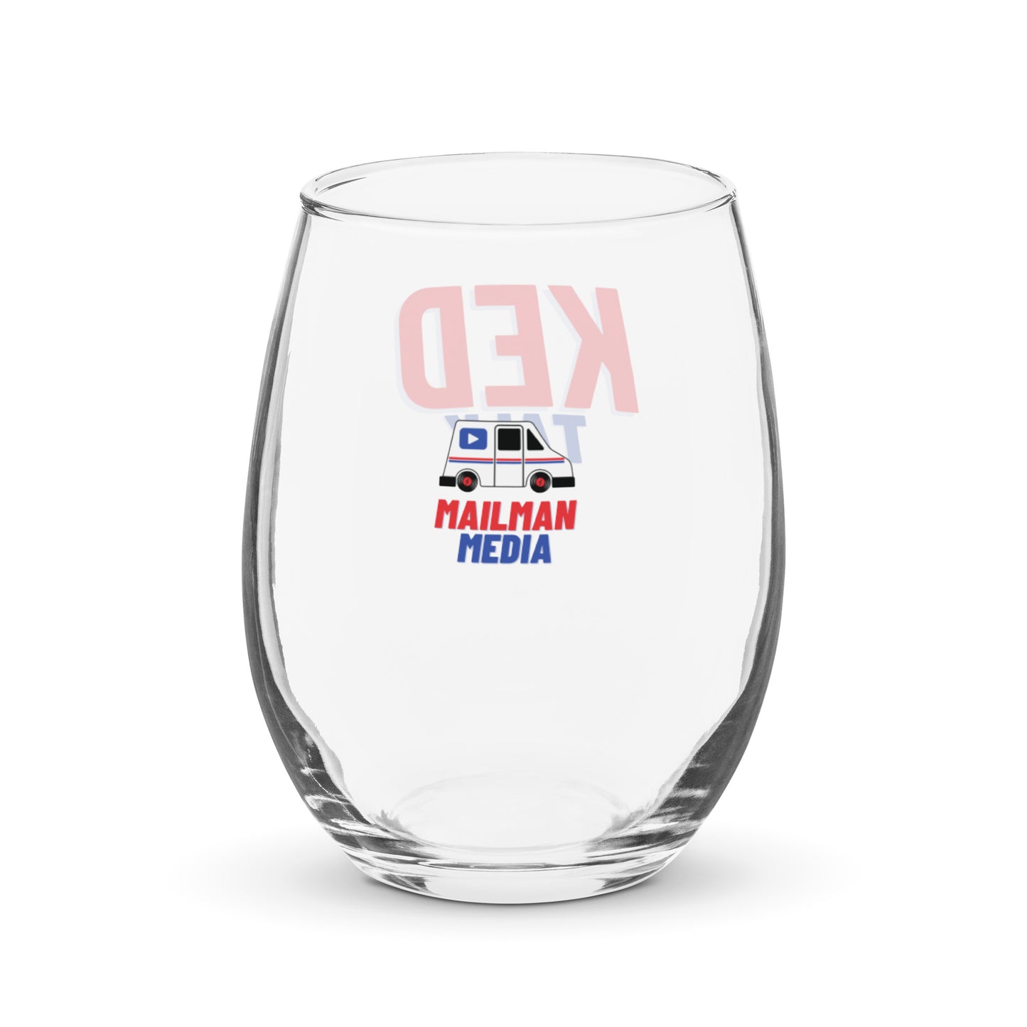 KED Talk wine glass