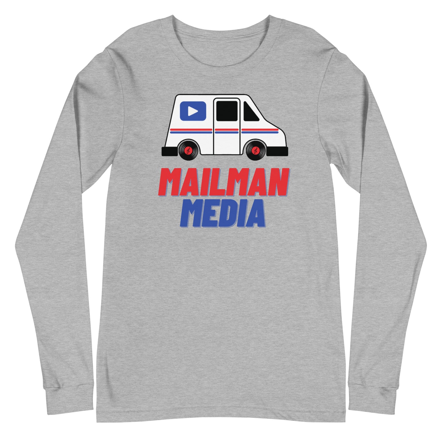 Mailman Media long sleeve tee