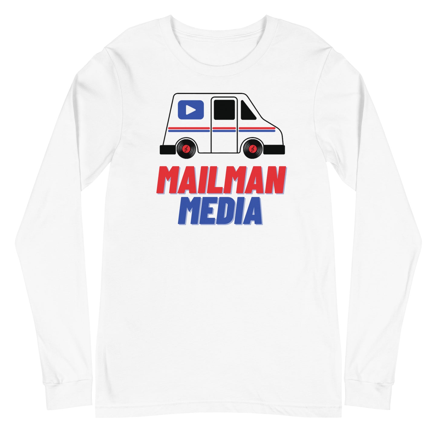 Mailman Media long sleeve tee