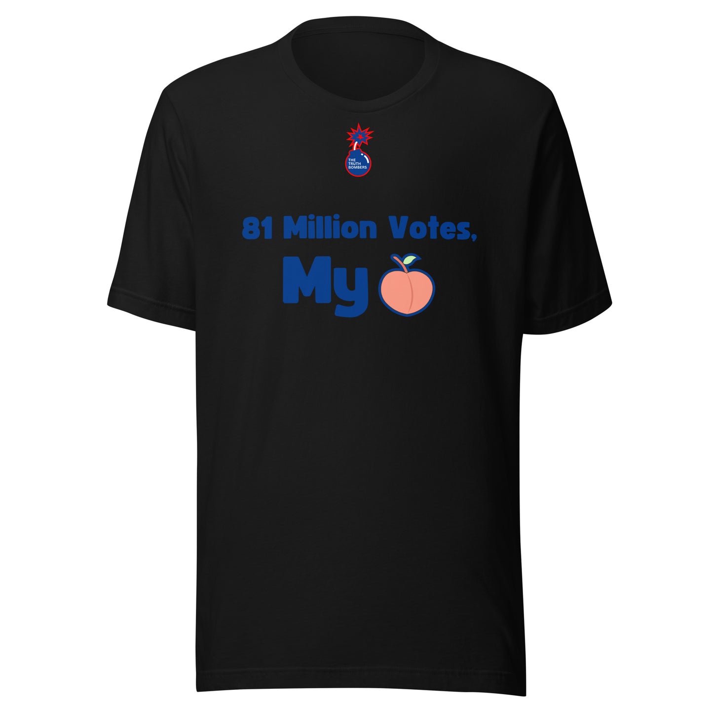 81 Million Votes, My Peach T-Shirt (Black)