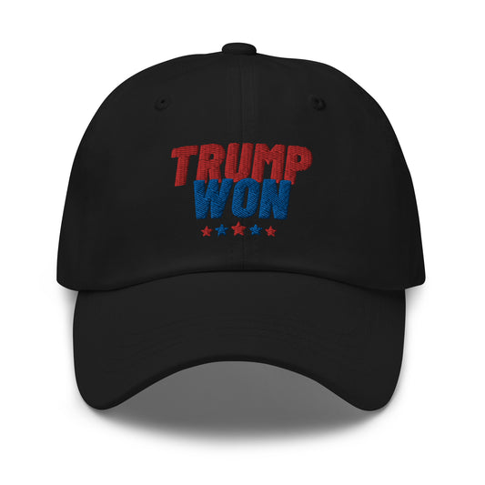 Trump Won Hat (Black)