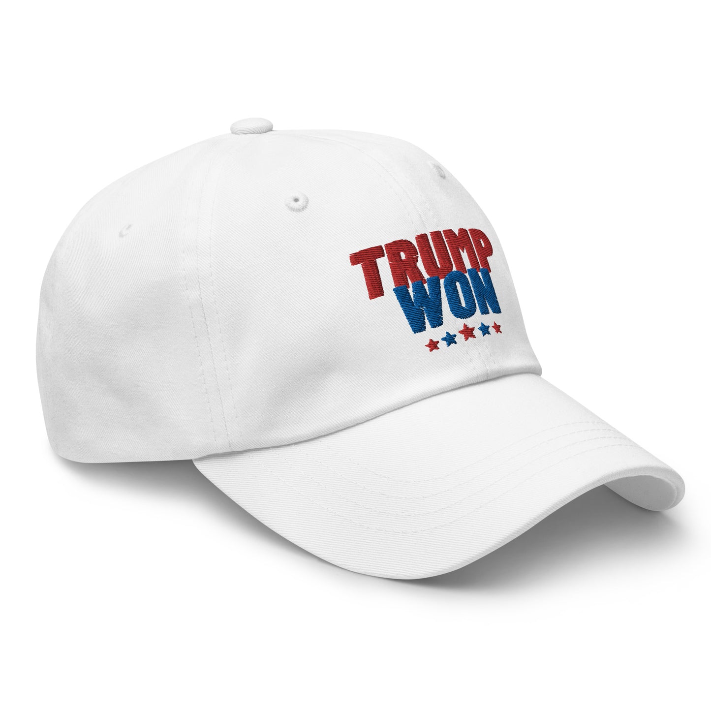 Trump Won Hat (White)